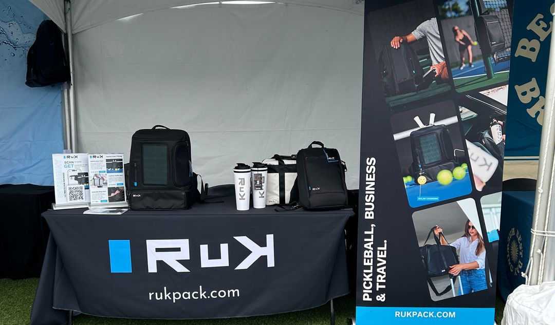 RuK at PPA California Tournament: Revolutionizing the Backpack Industry