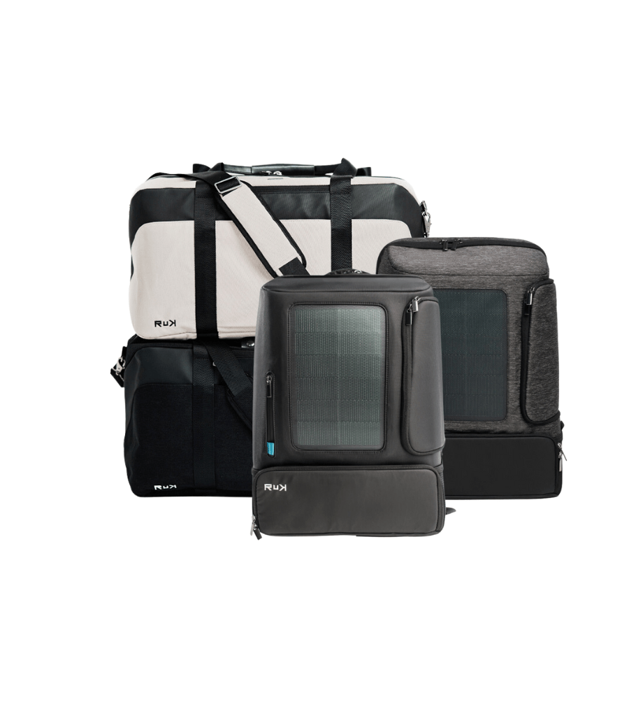 RuK Backpacks Backpacks Solar + Duffle Getaway Package