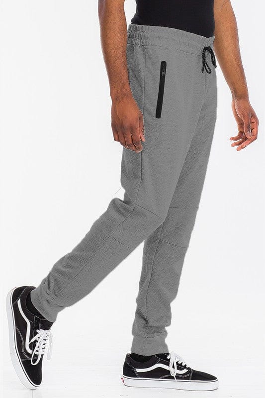 WEIV CHARCOAL / S Weiv Mens Solid Heathered Jogger