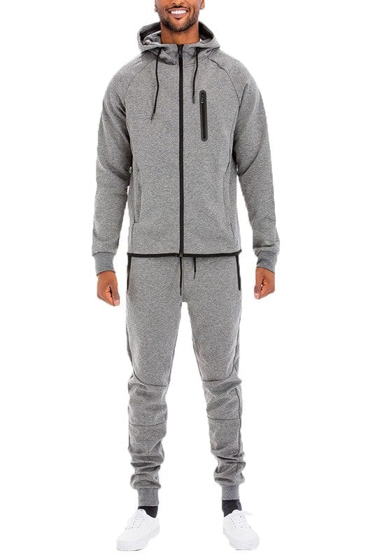 WEIV Dark Grey / S Weiv Mens Dynamic Active Tech Suit