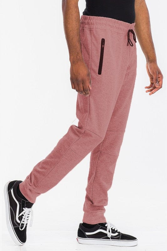 WEIV H.RED / S Weiv Mens Solid Heathered Jogger