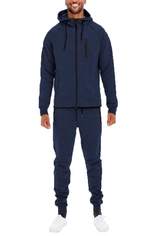 WEIV NAVY / S Weiv Mens Dynamic Active Tech Suit